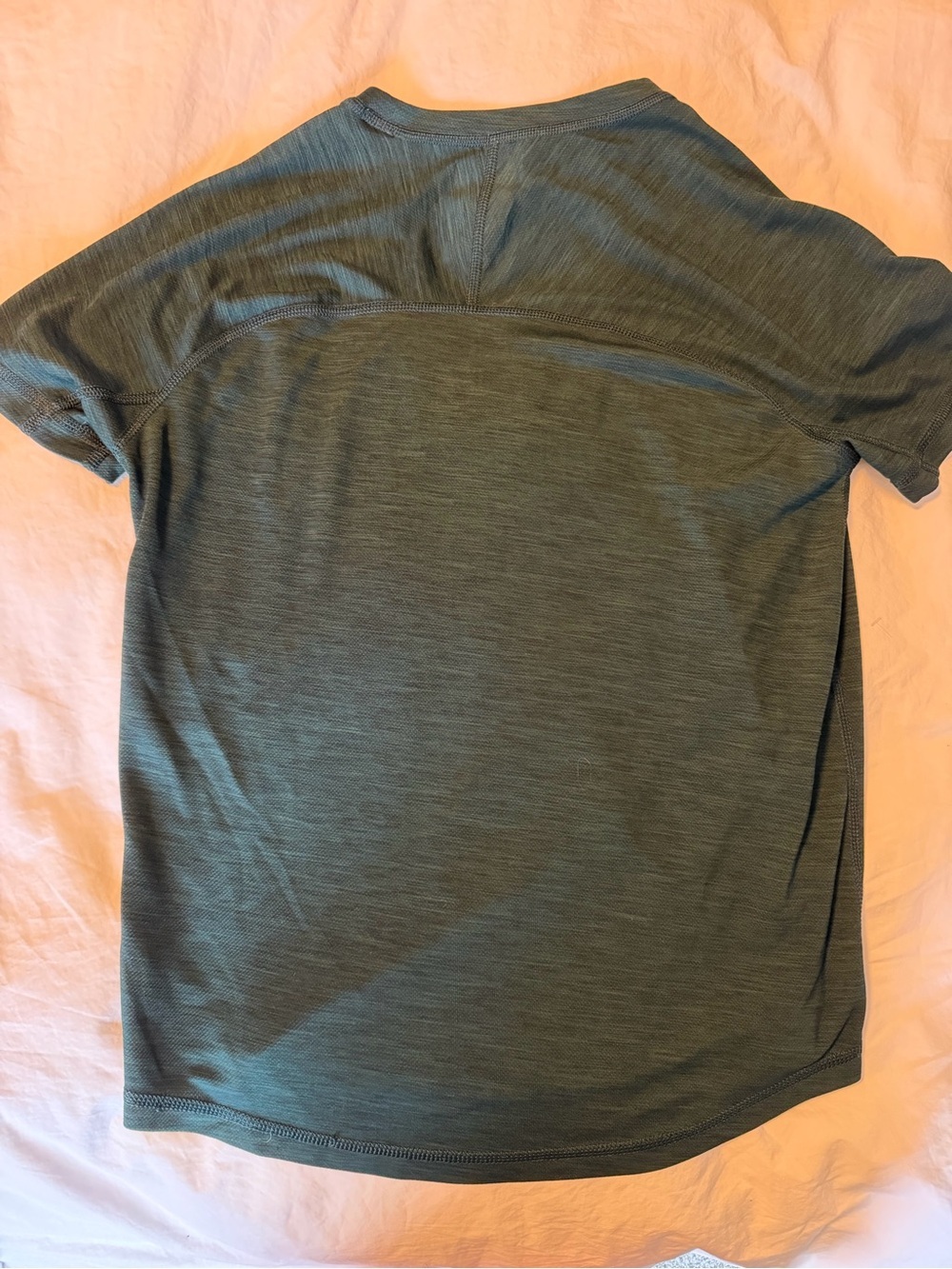 American Eagle AE Active 360 Extreme Flex Athletic Shirt Men’s Small Green - Picture 2 of 4